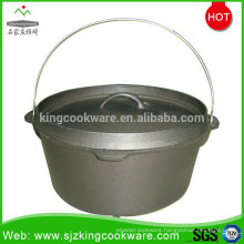 Three Leg High Quality Cast Iron potjie Pot 3 for camping